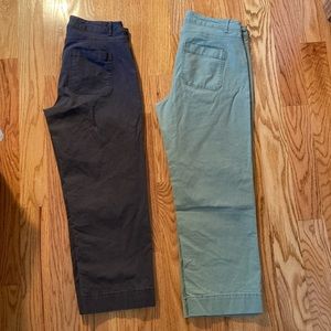 Old navy Wide leg cropped pants